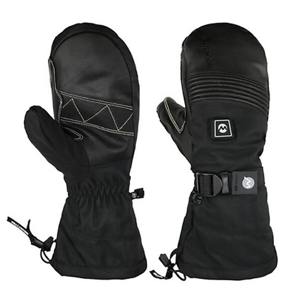 NEW Mount Tec Explorer 4S Performance Heated Mittens! Large  Black - Picture 1 of 5